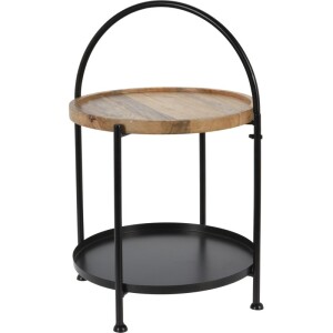 Product detail of HOMESTYLING Odkládací stolek pr. 39 x 55 cm kov / dřevo KO-A67100080