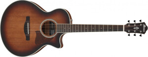 Product detail of Ibanez AE240JR-MHS - Mahogany Sunburst High Gloss