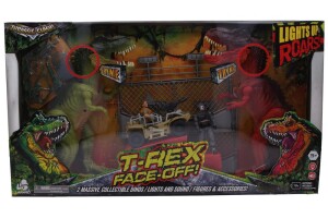 Product detail of Jurassic Clash Dino souboj T-REX 32 cm, Jurassic Clash, W013846