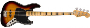 Product detail of Fender Squier Classic Vibe 70s Jazz Bass 3-Color Sunburst Maple