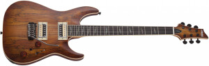 Product detail of Schecter C-1 Exotic Spalted Maple - Satin Natural Vintage Burst