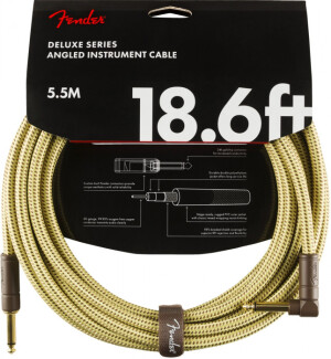 Product detail of Fender Deluxe Series 18,6 Instrument Cable Tweed Angled