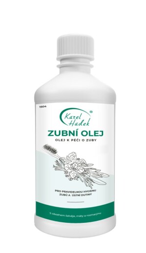 Product detail of Zubní olej Hadek velikost: 500 ml