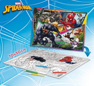 Product detail of Spider-man Puzzle MAXI-FLOOR oboustranné 70x50 cm 150 dílků