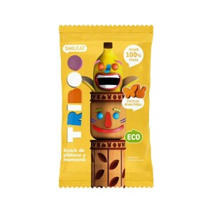 Product detail of Smileat BIO 100% ovocné měkké bonbónky jablko a banán 25g