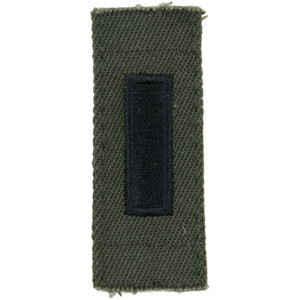 Product detail of Nášivka: Hodnost US ARMY límcová 1st Lieutenant olivová | černá