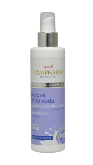 Product detail of Čistící pleťová voda s kozím mlékem VIVAPHARM 200ml