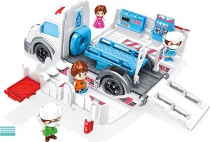 Product detail of Auto sanitka rozkládací s 2 figurkami 30 cm