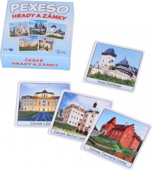 Product detail of Pexeso Hrady a zámky ČR v krabičce