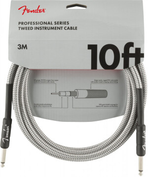 Product detail of Fender Professional Series 10 Instrument Cable White Tweed