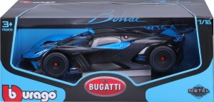 Product detail of Bburago 1:18 TOP Bugatti Bolide Blue/Black
