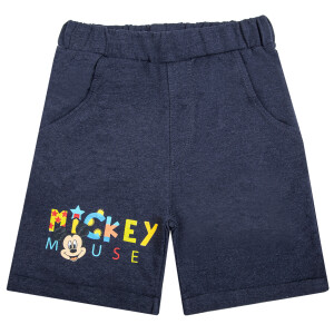 Product detail of Mickey Mouse - licence Chlapecké kraťasy - Mickey Mouse 52078549, tmavě modrý melír Barva: Modrá tmavě, Velikost: 104