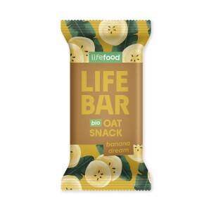 Product detail of Lifefood Tyčinka Lifebar Oat snack banánový  BIO 40g