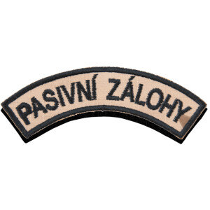 Product detail of Nášivka: PASIVNÍ ZÁLOHY [ssz] vz. 95 béžový | černá