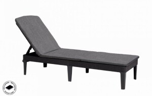 Product detail of Keter Lehátko Keter Jaipur grafitové s polstrem KT-610304
