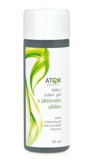 Product detail of Bělicí zubní gel s aktivním uhlím Atok 50 ml