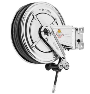 Product detail of Automatický naviják hadic S422/21H1 SS 15m 1/2" - otočný, nerez - voda, vzduch