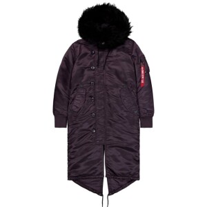 Product detail of Alpha Industries Bunda dámská  Long Fishtail Wmn švestková XS