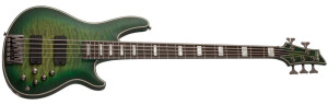 Product detail of Schecter Daniel Firth Hellraiser Extreme-5 Signature Bass - Cthulhu Burst Satin