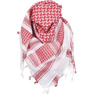 Product detail of Šátek Palestina bílá | červená