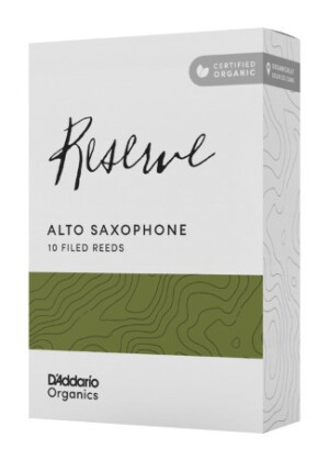 Product detail of D'Addario ODJR1020 Organic Reserve Alto Saxophone Reeds 2.0 - 10 Pack