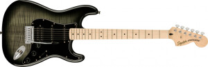 Product detail of Fender Squier Affinity Series Stratocaster FMT HSS - Black Burst