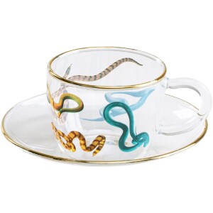 Product detail of Šálek na espresso TOILETPAPER SNAKES 110 ml, s podšálkem, Seletti
