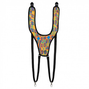Product detail of Meinl MDJS1KQ Designer Djembe Strap - Kenyan Quilt
