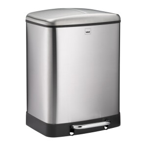 Product detail of KELA Koš odpadkový Davino stříbrná matná  24l KL-10954