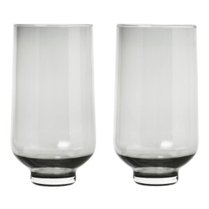 Product detail of Sklenice na vodu FLOW 400 ml, sada 2 ks, kouřové sklo, Blomus