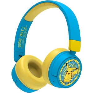 Product detail of OTL bezdrátová sluchátka dětská s motivem Pikachu modrá/žlutá