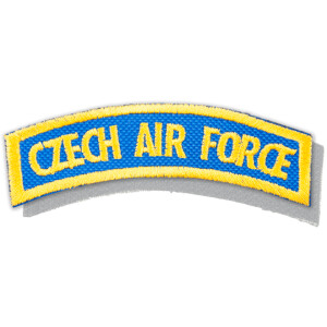 Product detail of Nášivka: CZECH AIR FORCE [oblouková] [ssz] modrá | žlutá