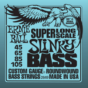 Product detail of Ernie Ball 2849 Stainless Steel Bass Long Scale Slinky - .045 - .105
