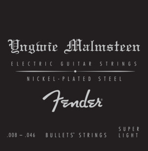 Product detail of Fender Yngwie Malmsteen Nickel Plated Steel - .008 - .046