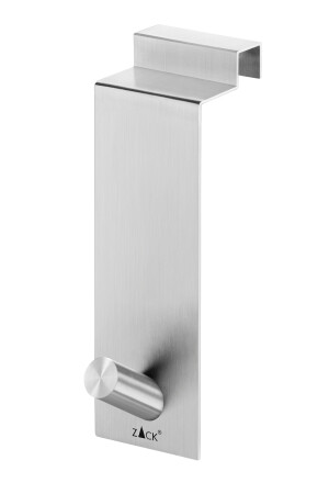 Product detail of Háček na dveře dvojitě zahnutý broušený nerez ZACK