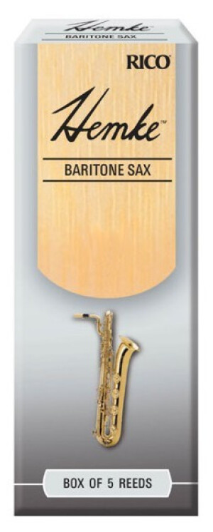 Product detail of Rico RHKP5BSX400 Hemke - Bari Sax Reeds 4.0 - 5 Box