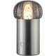 Přenosná stolní lampa IRIS 18 cm, LED, stříbrná, hliník, Blomus - thumb (12)
