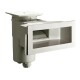 Hayward bazénový skimmer sání 400 mm x 200 mm, pro fólie, bez vak. kotouče - thumb (0)