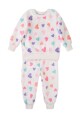 Pyžamo dívčí fleecové, Minoti, TG PYJ 20, šedá - 80/86 | 12-18m - thumb (0)