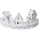 HOMESTYLING Vánoční dekorace LED zimní vesnička 20 cm bílá KO-AX5350290 - thumb (0)