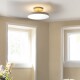 Závěsná lampa ASTERIA UP 43 cm, bílá / zlatá, hliník, Umage - thumb (1)