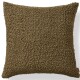 Dekorační polštář MOOR 50 x 50 cm, olivová, vlna, ferm LIVING - thumb (0)