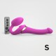 Strap-on-me Multi Orgasm Strap-On Vibrator with Licking Stimulator Pink S - thumb (0)