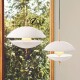 Závěsná lampa CLAM 55 cm, bílá / mosaz, Fritz Hansen - thumb (2)