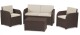 Keter Zahradní nábytek Keter Modena set s úložným stolem hnědá / taupe KT-610015 - thumb (0)