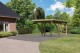 Carport KARIBU CLASSIC 1C 61966 ocelové střešní plechy LG3353 - thumb (0)