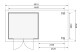 Dřevěný domek KARIBU ASKOLA 3,5 + přístavek 240 cm včetně zadní stěny (9176) natur LG3243 - thumb (3)