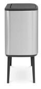 Dotykový odpadkový koš BO TOUCH BIN 3 x 11 l, matná ocelová, Brabantia - thumb (6)