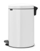 Pedálový odpadkový koš NEWICON 20 l, bílá, Brabantia - thumb (1)