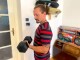 Profi šestihranná pogumovaná činka Sportago Hexagon 10 kg - thumb (6)